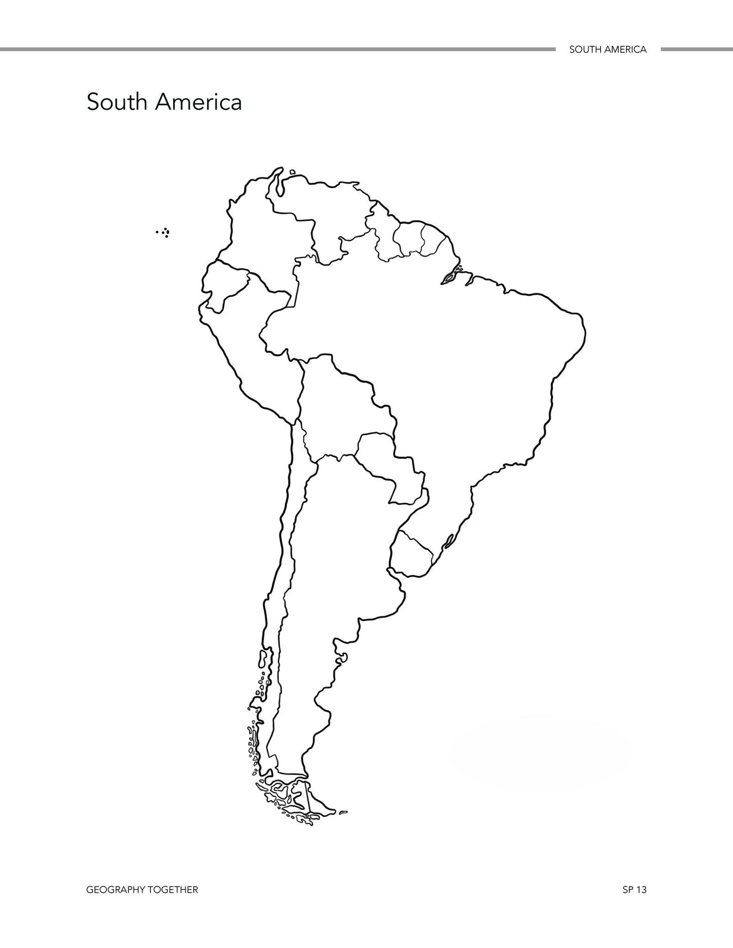 Geography Together: South America - Homeschool Better Together