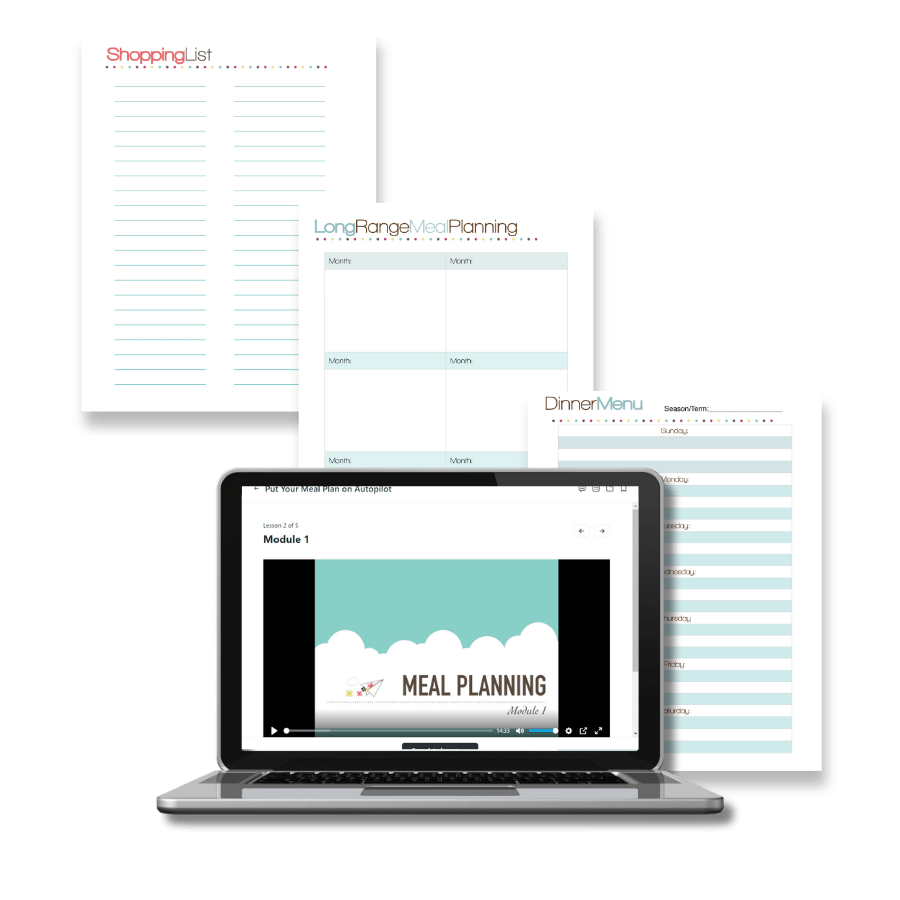 Put Your Meal Plan on Autopilot - Homeschool Better Together