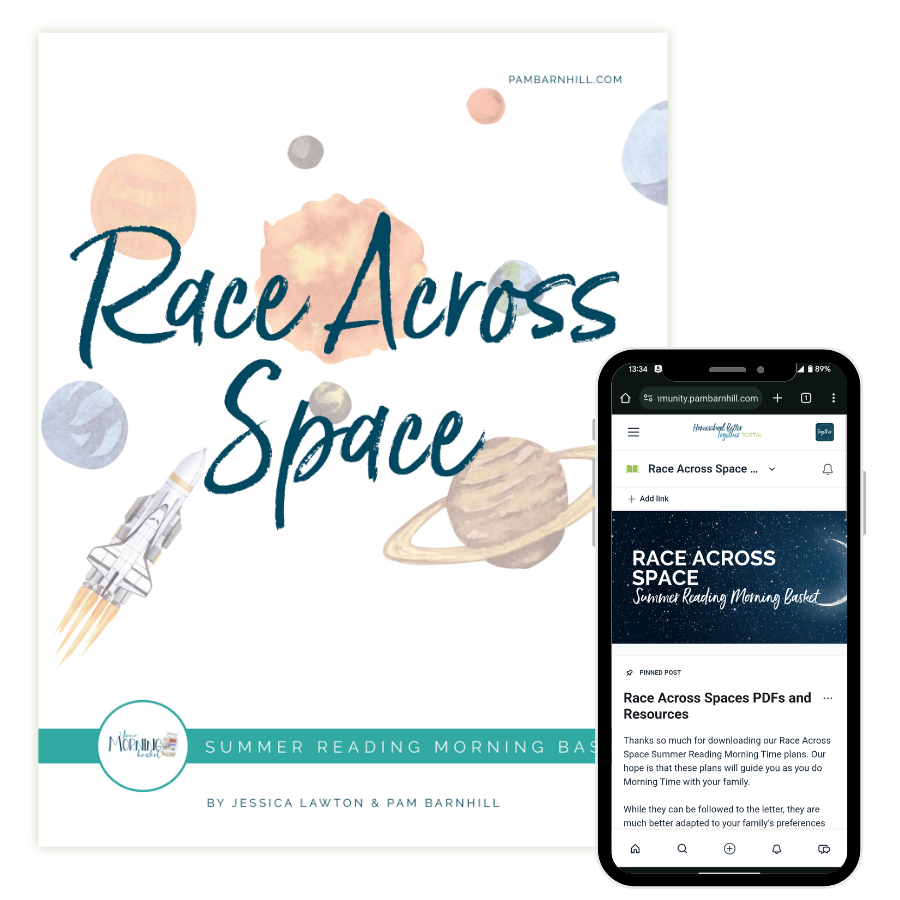 Race Across Space Morning Time Plans