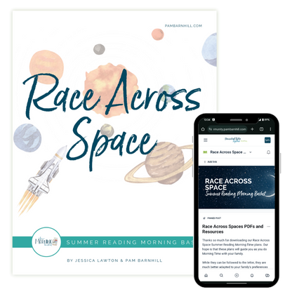Race Across Space Morning Time Plans