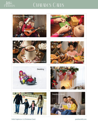 A Christmas Carol Little Explorers - Homeschool Better Together