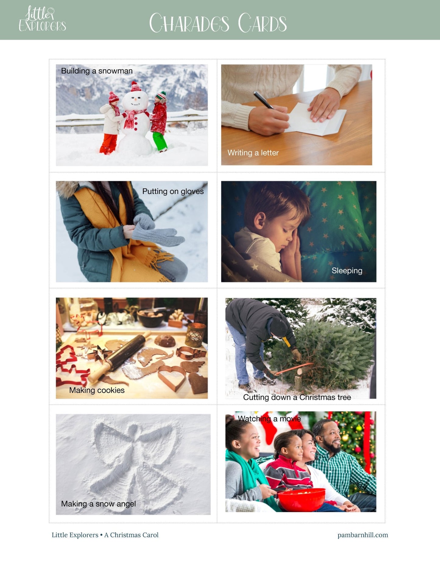 A Christmas Carol Little Explorers - Homeschool Better Together