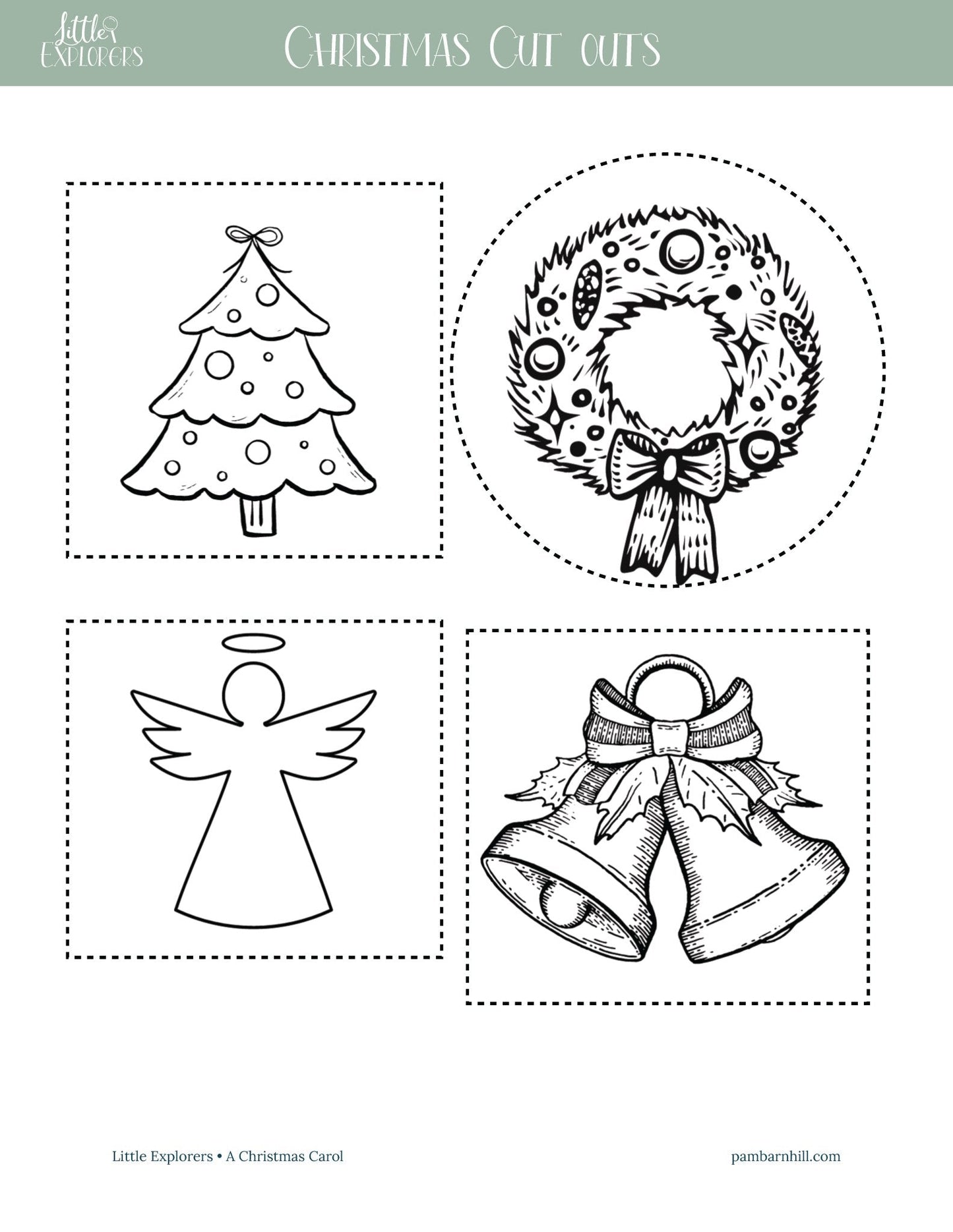 A Christmas Carol Little Explorers - Homeschool Better Together