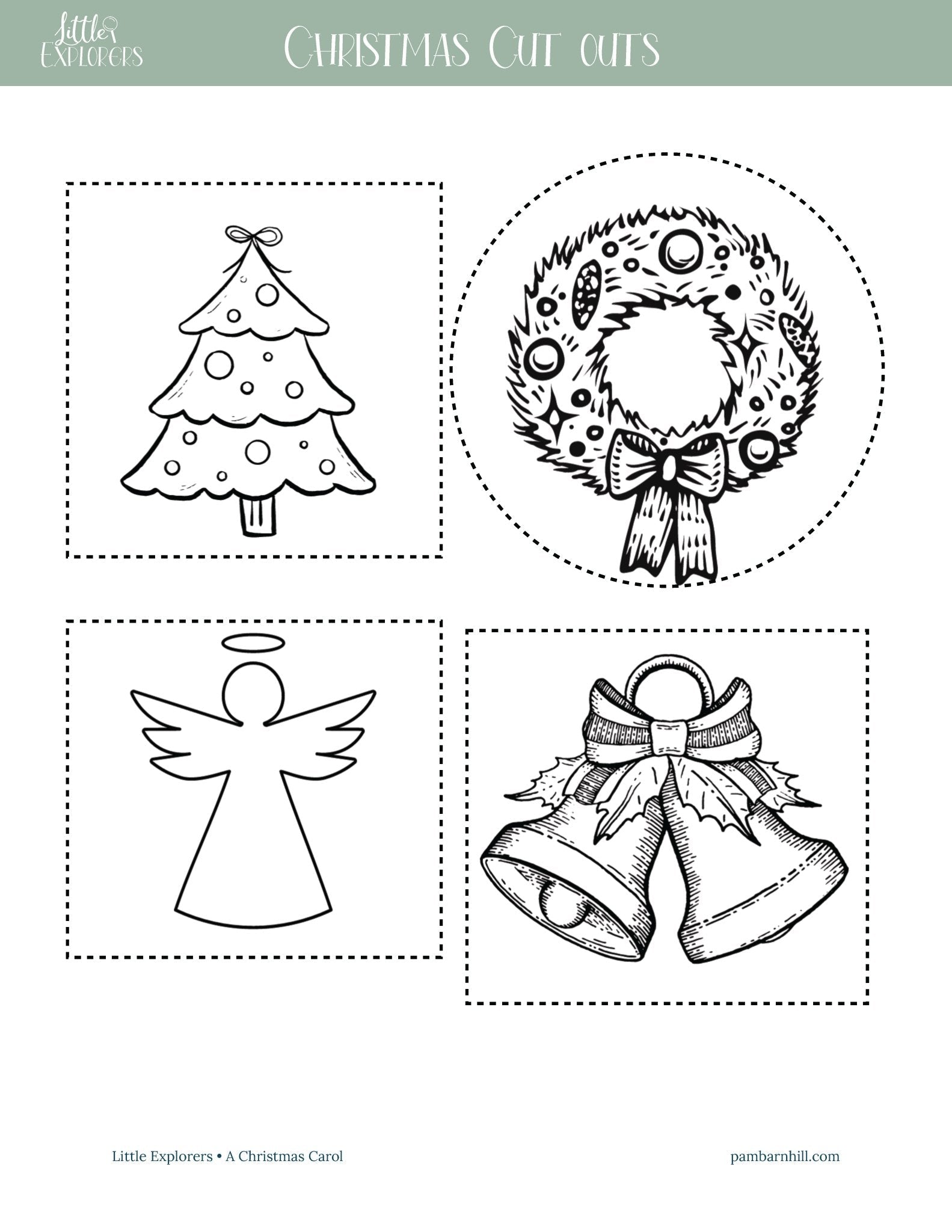 A Christmas Carol Little Explorers - Homeschool Better Together