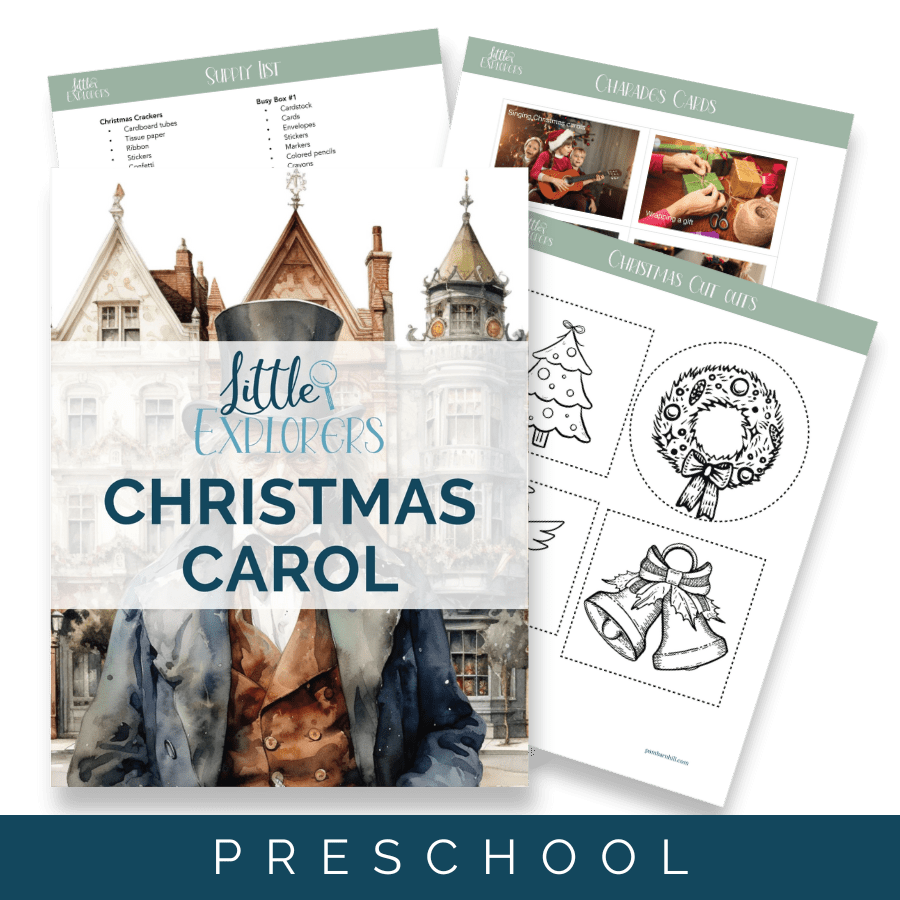 A Christmas Carol Little Explorers - Homeschool Better Together