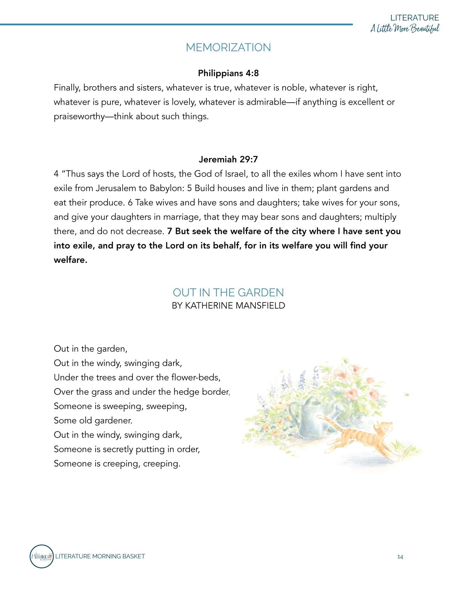 A Little More Beautiful Morning Time Plans - Homeschool Better Together