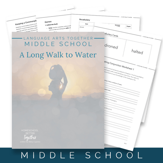 A Long Walk to Water Middle School Language Arts Together - Homeschool Better Together