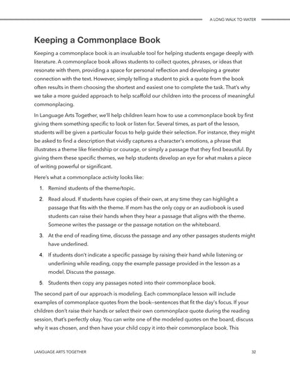 A Long Walk to Water Middle School Language Arts Together - Homeschool Better Together