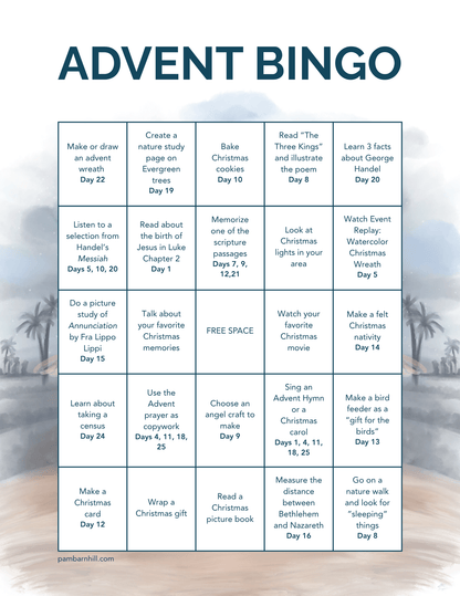 Advent Interactive Calendar - Homeschool Better Together