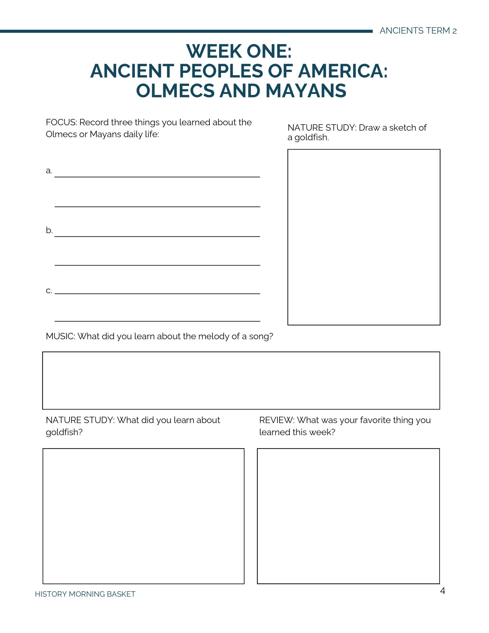 Ancients Term 2 Companion Notebook - Homeschool Better Together