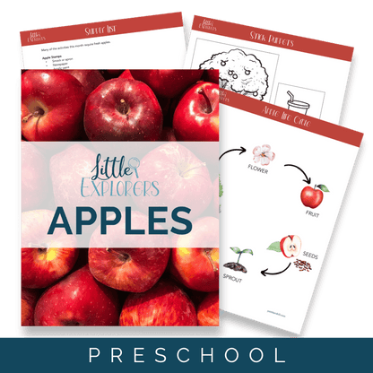 Apples Little Explorers - Homeschool Better Together