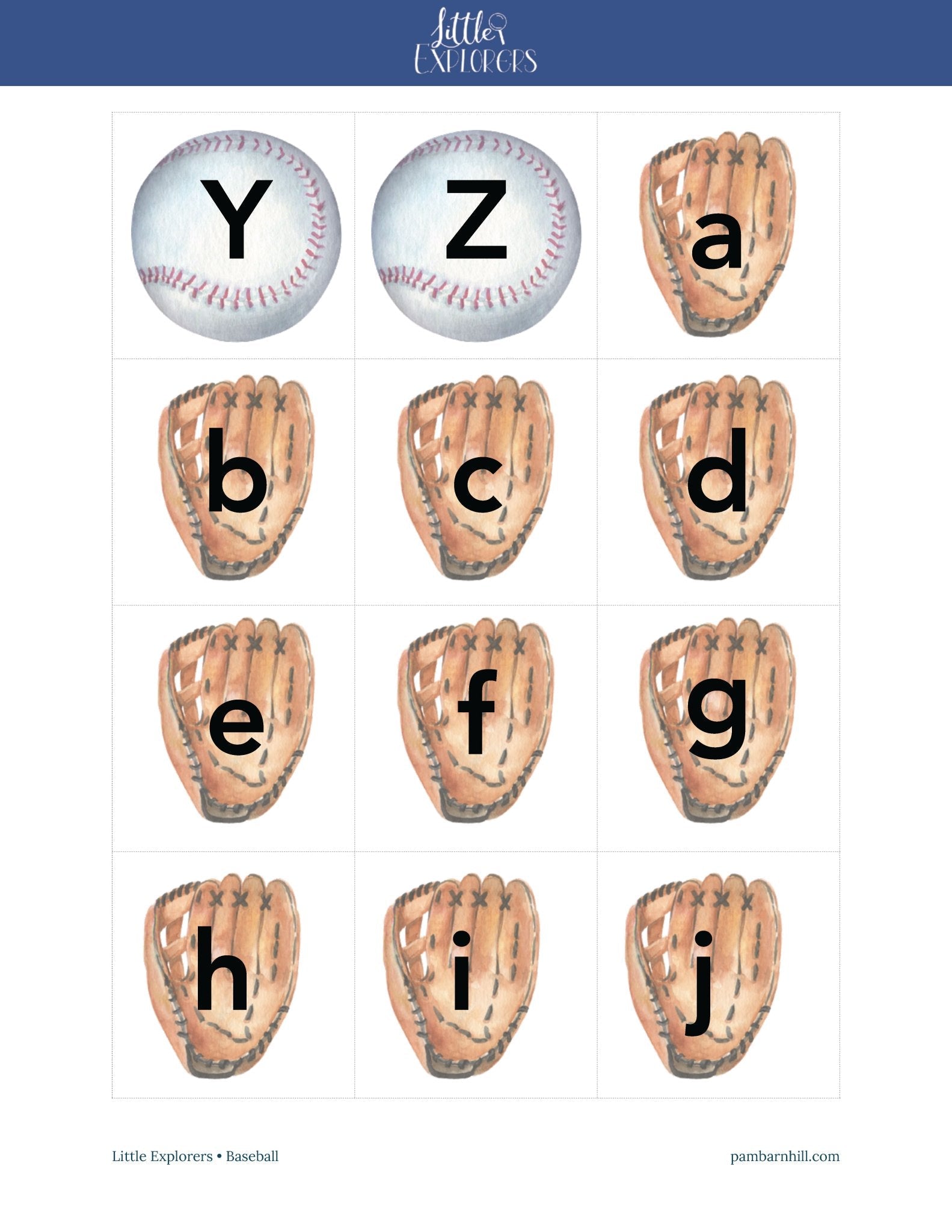 Baseball Little Explorers - Homeschool Better Together