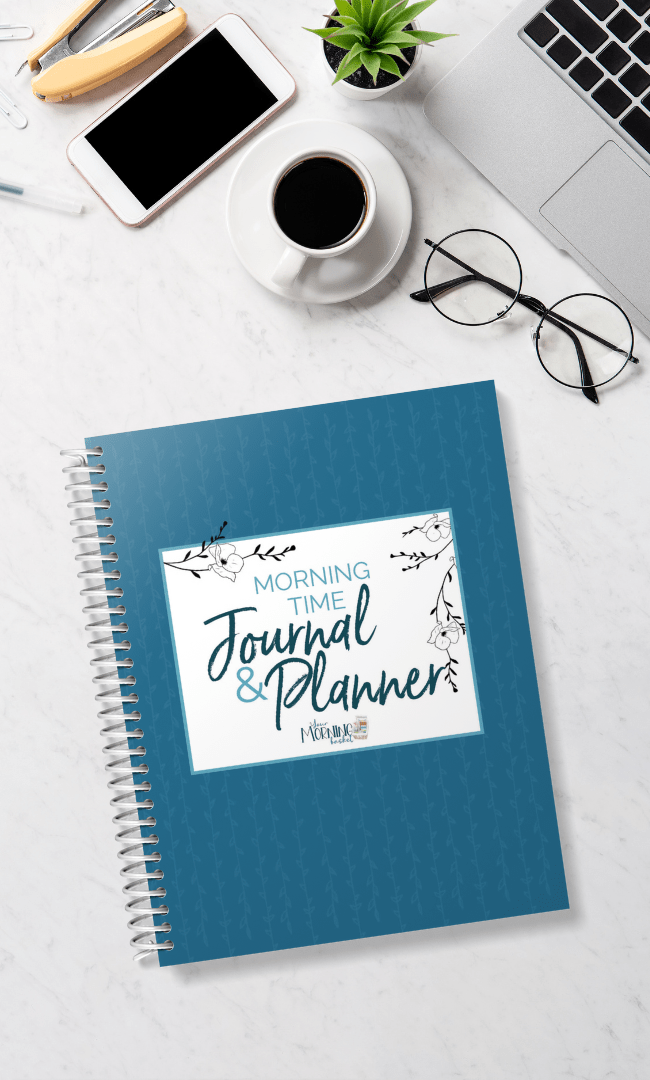 Blue Morning Time Journal and Planner - Homeschool Better Together