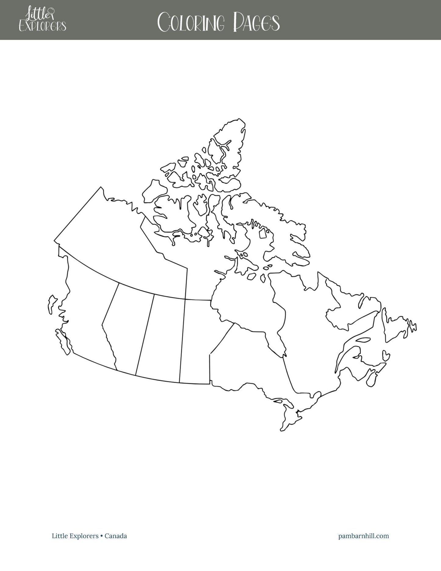 Canada Little Explorers - Homeschool Better Together