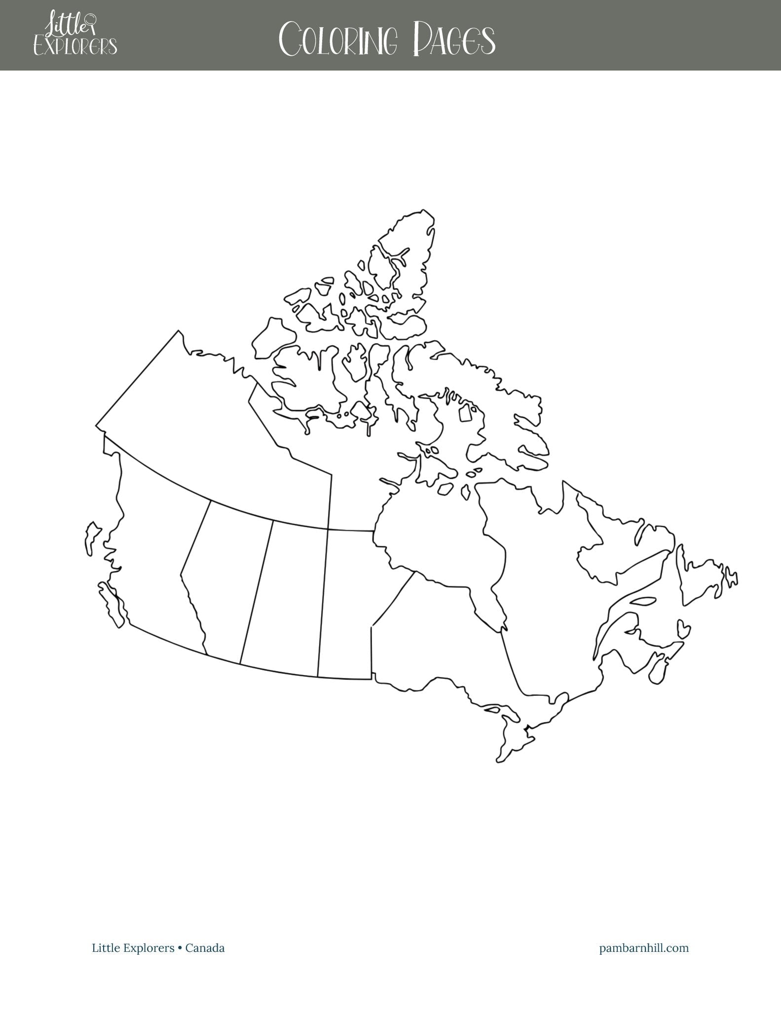 Canada Little Explorers - Homeschool Better Together