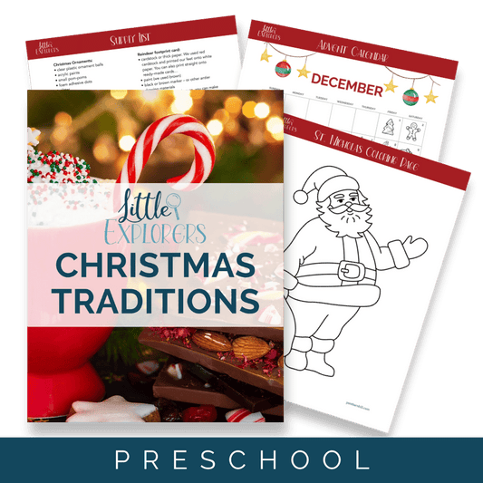 Christmas Traditions Little Explorers - Homeschool Better Together