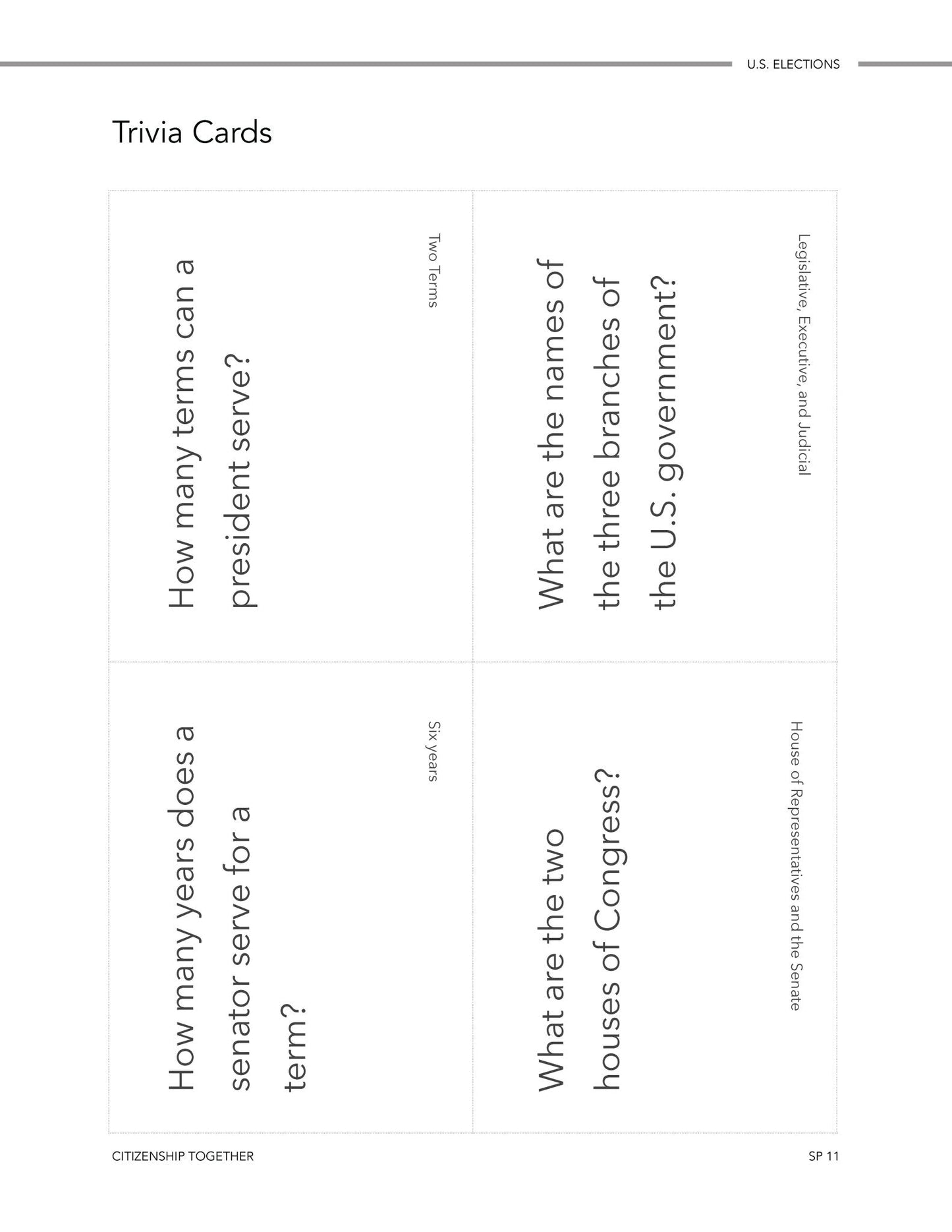 Citizenship Together - US Elections - Homeschool Better Together