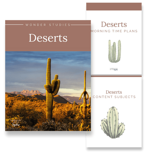 Desert Wonder Studies - Homeschool Better Together