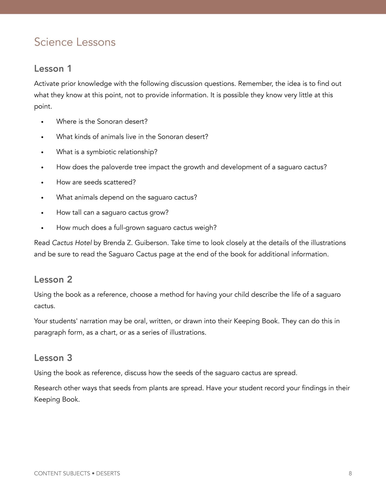 Desert Wonder Studies - Homeschool Better Together