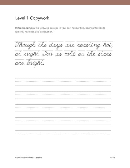 Desert Wonder Studies - Homeschool Better Together