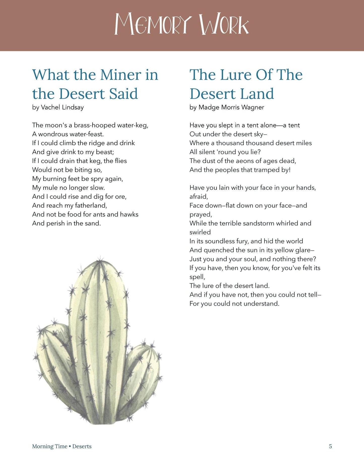 Desert Wonder Studies - Homeschool Better Together