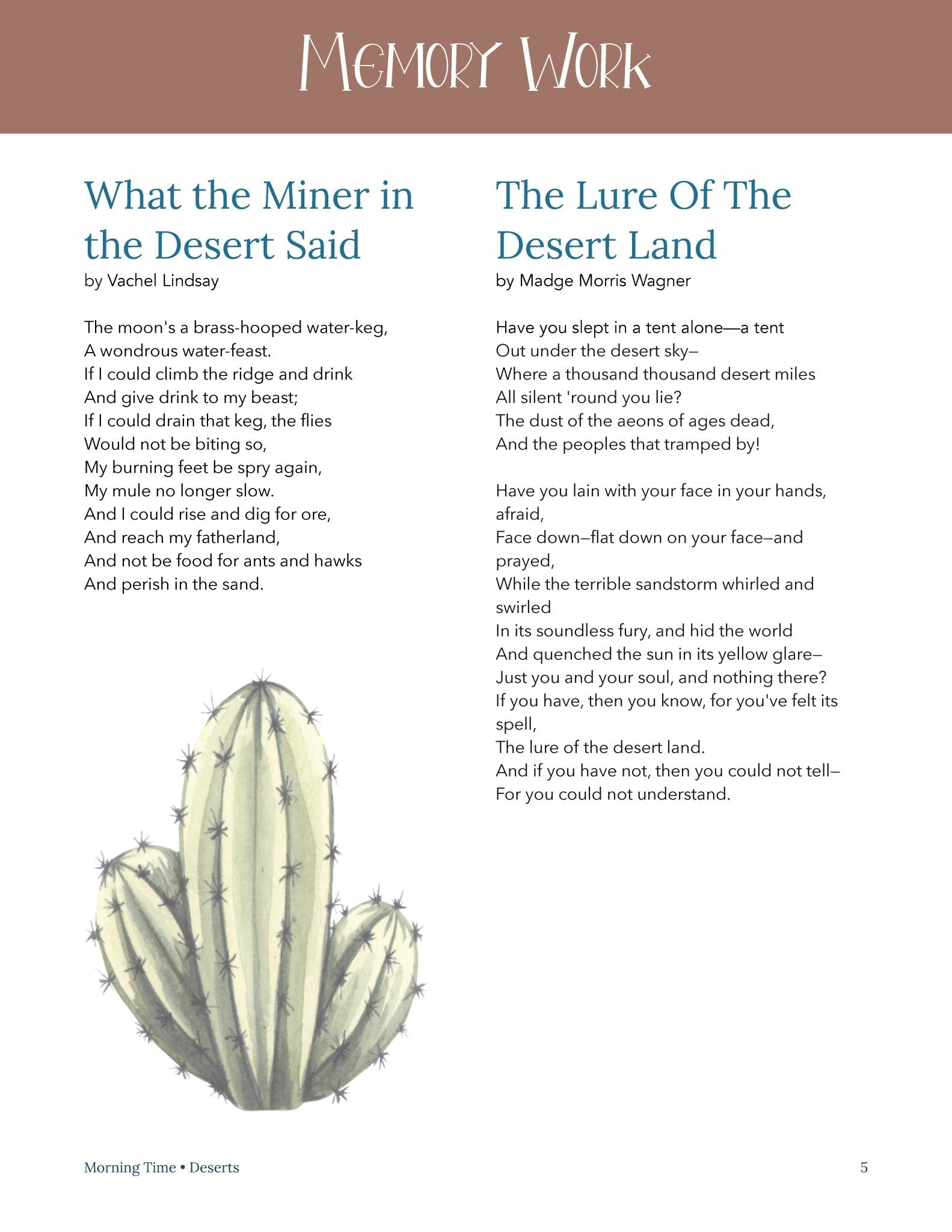 Desert Wonder Studies - Homeschool Better Together