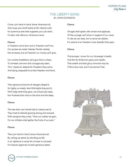 Early Modern History Term 2 Morning Time Plans - Homeschool Better Together