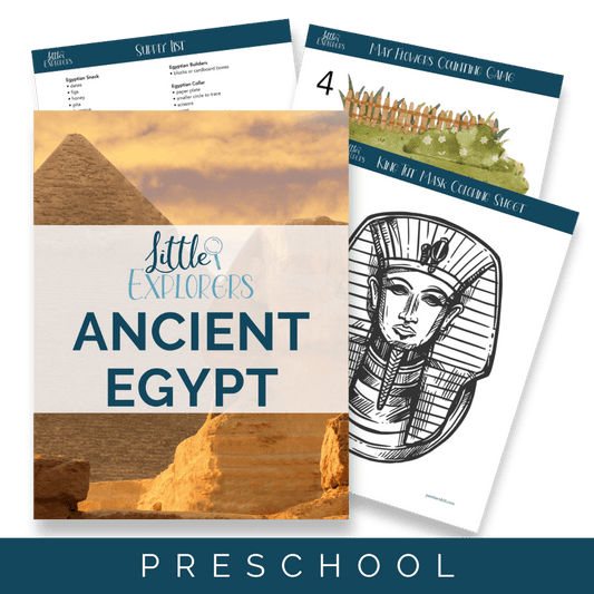 Egypt Little Explorers - Homeschool Better Together