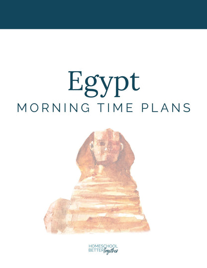Egypt Wonder Studies - Homeschool Better Together