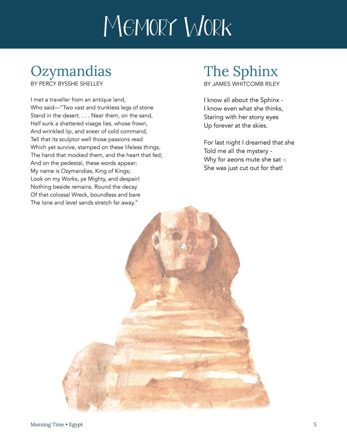 Egypt Wonder Studies - Homeschool Better Together