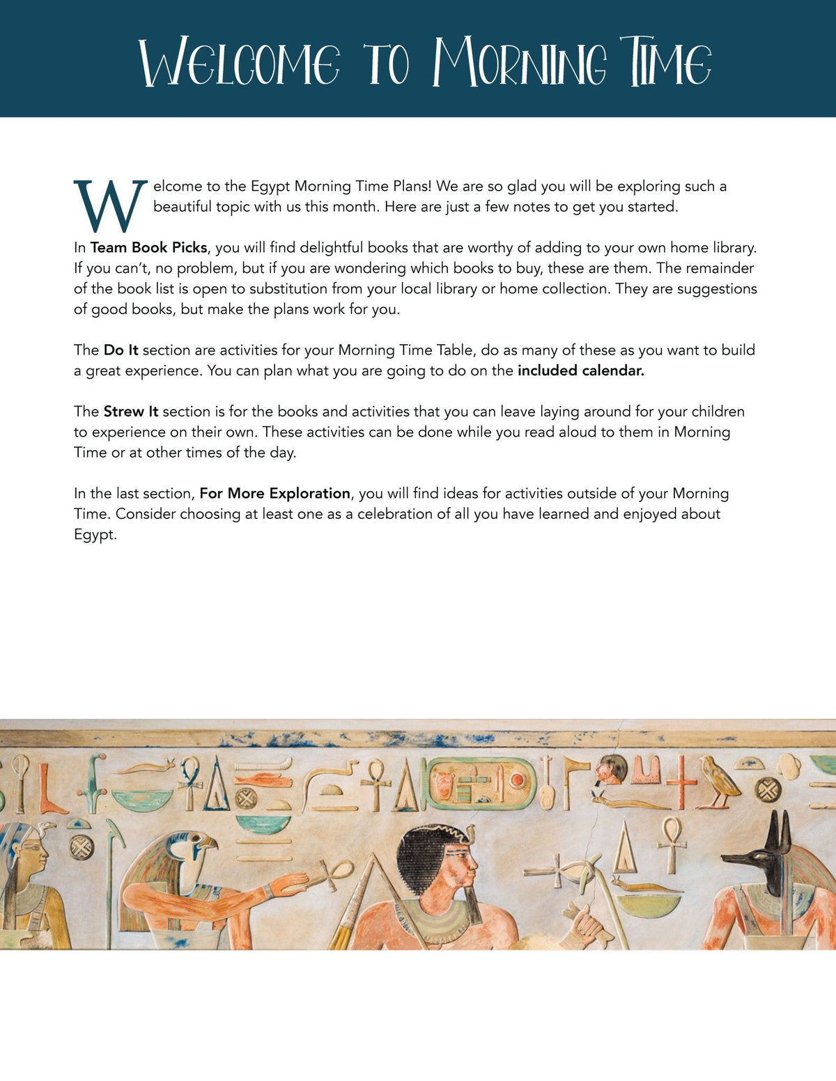 Egypt Wonder Studies - Homeschool Better Together