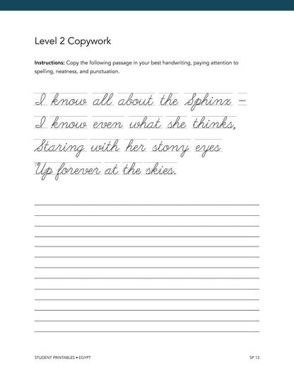 Egypt Wonder Studies - Homeschool Better Together