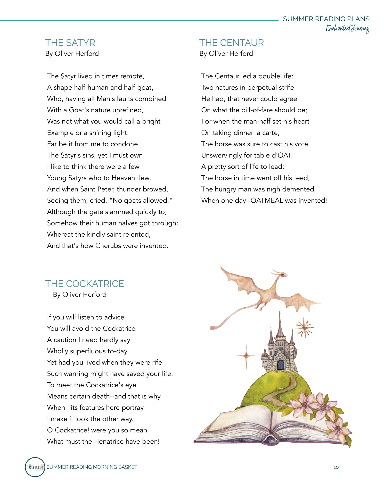 Enchanted Journey Morning Time Plans - Homeschool Better Together