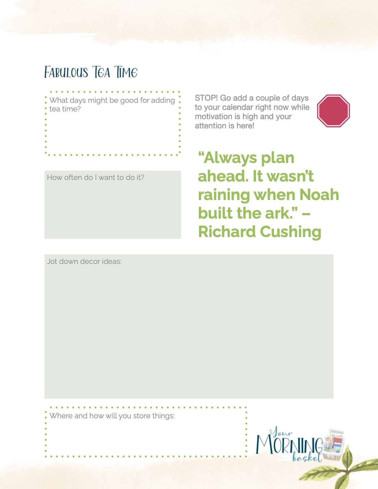 Fabulous Tea Time Masterclass - Homeschool Better Together