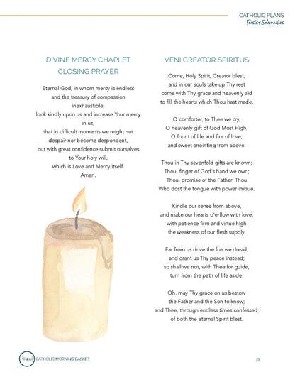 Feasts and Solemnities Morning Time Plans - Homeschool Better Together