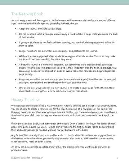 Friendship Wonder Study - Homeschool Better Together