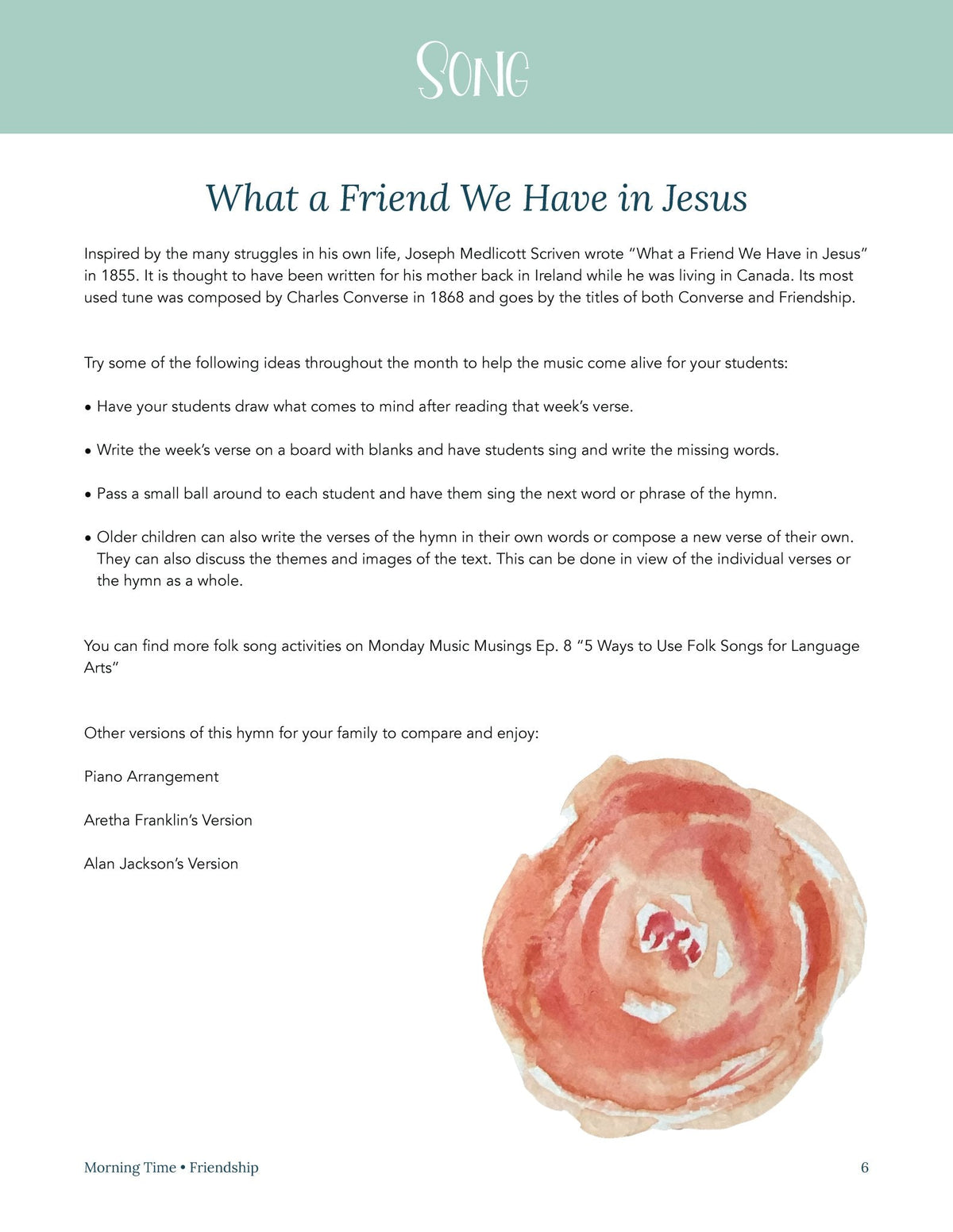 Friendship Wonder Study - Homeschool Better Together