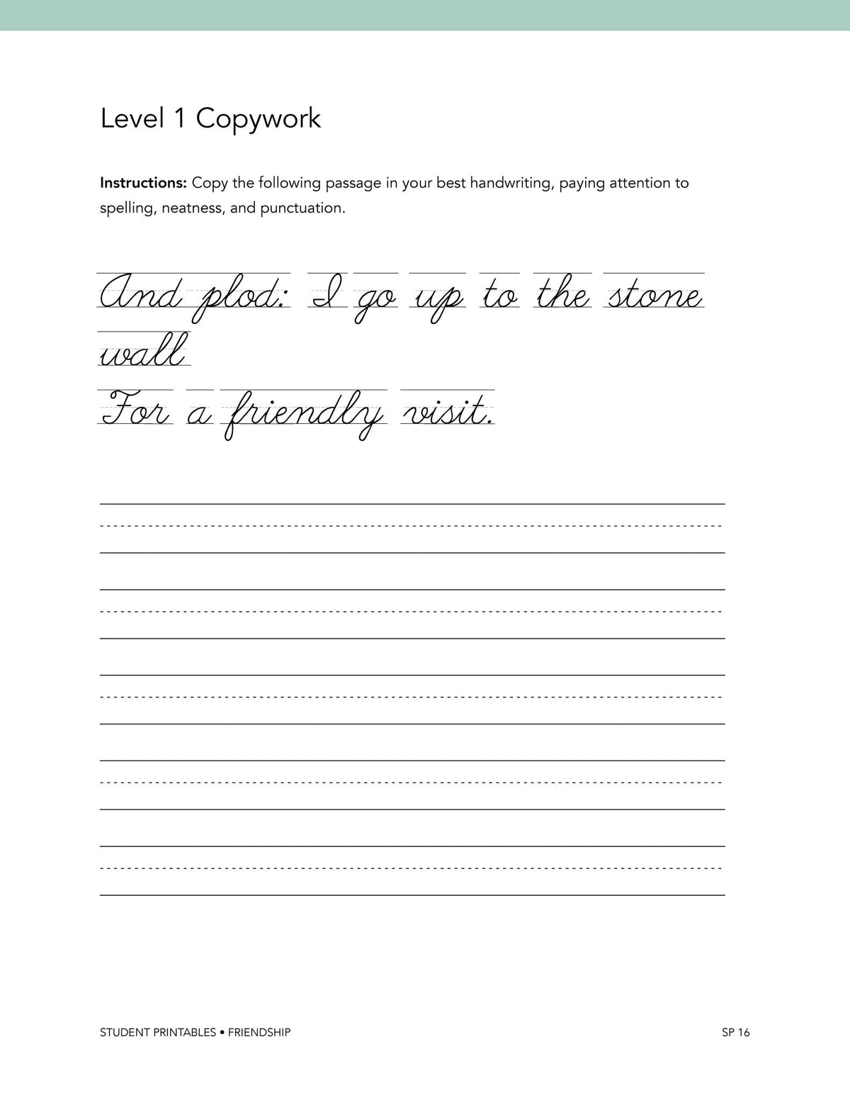 Friendship Wonder Study - Homeschool Better Together