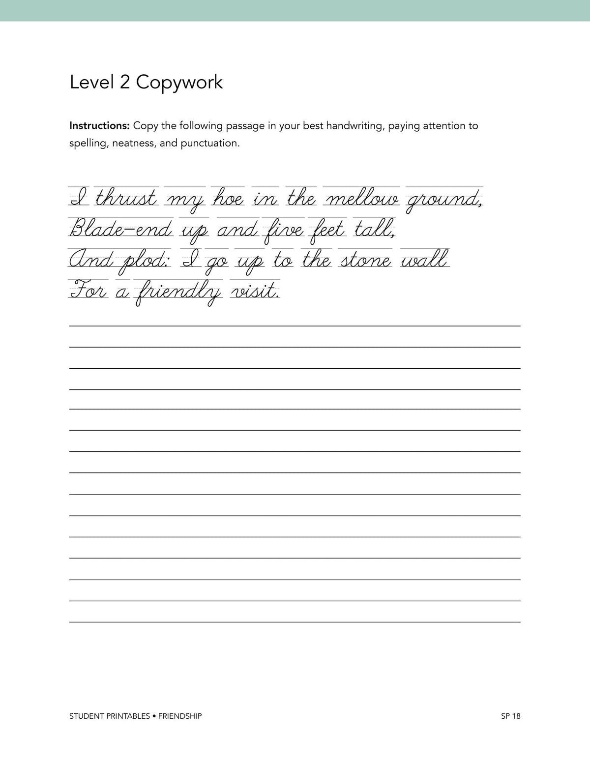 Friendship Wonder Study - Homeschool Better Together