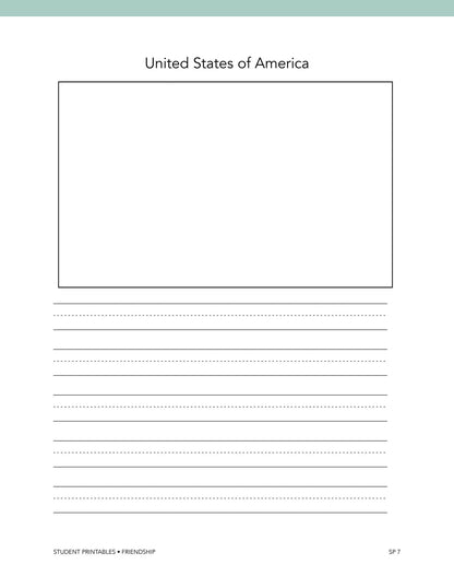 Friendship Wonder Study - Homeschool Better Together