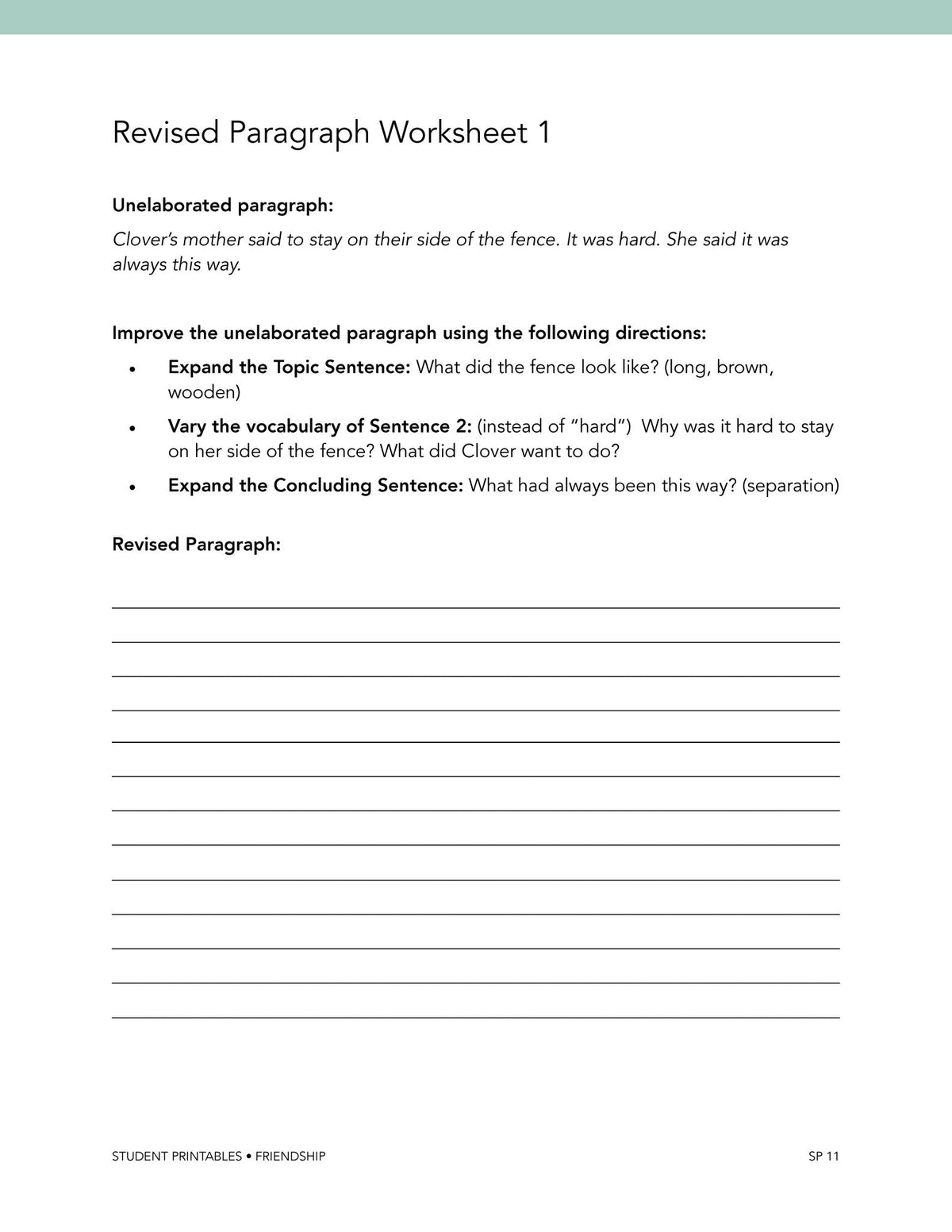 Friendship Wonder Study - Homeschool Better Together
