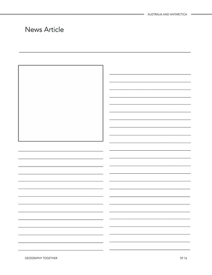 Geography Together: Australia and Antarctica - Homeschool Better Together