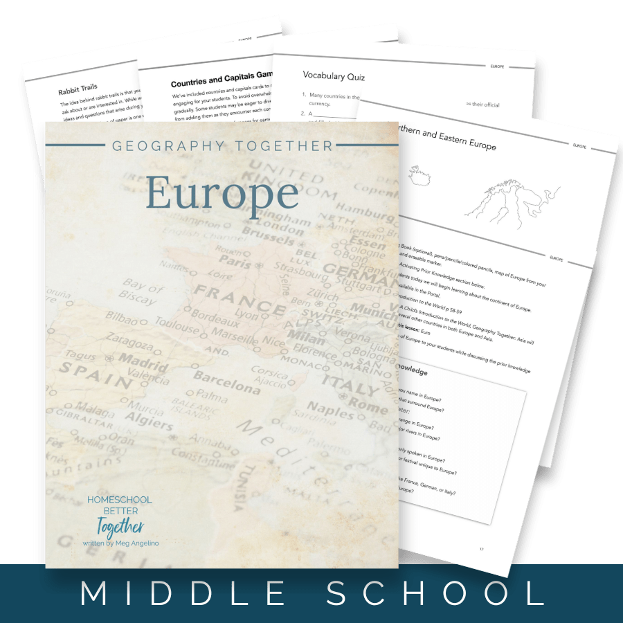 Geography Together: Europe - Homeschool Better Together