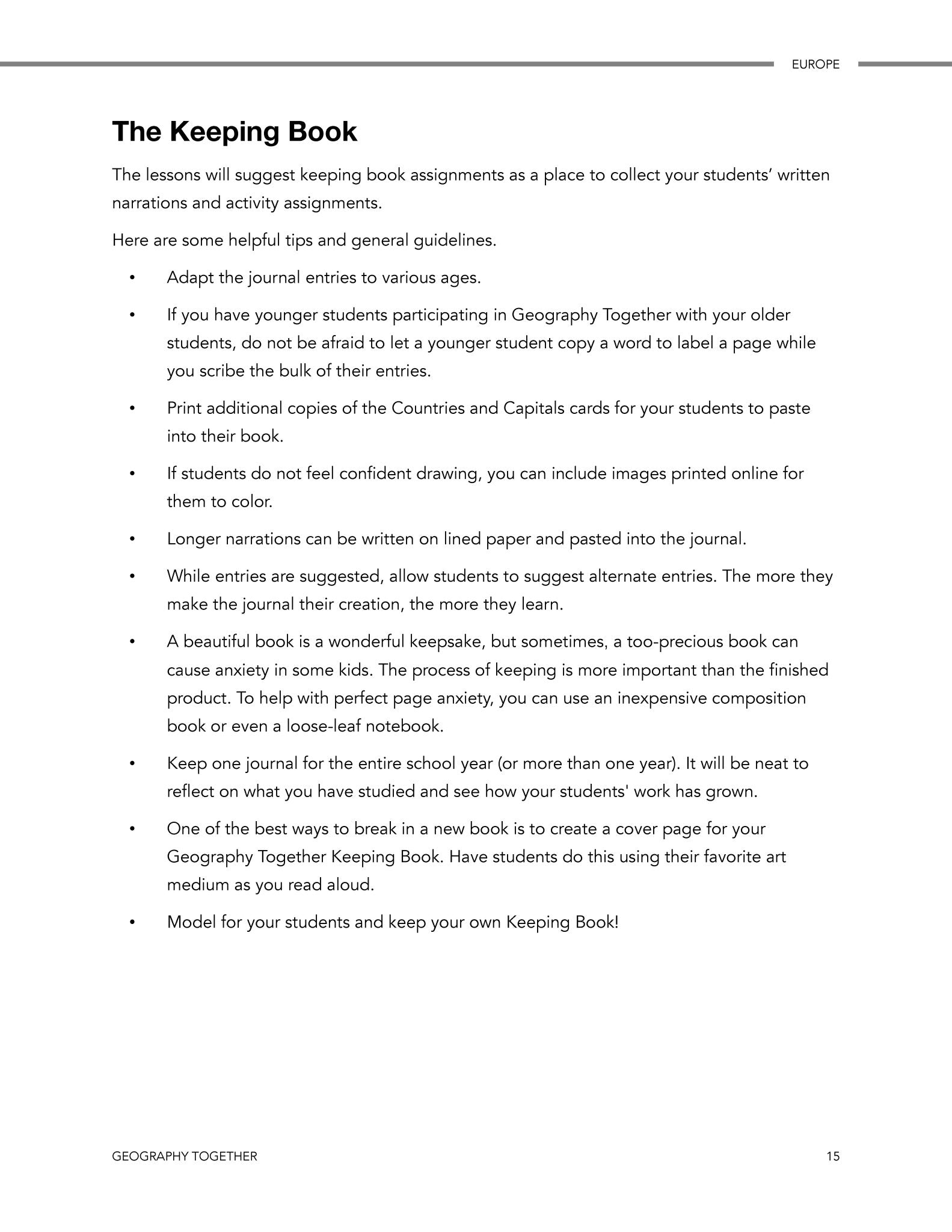 Geography Together: Europe - Homeschool Better Together