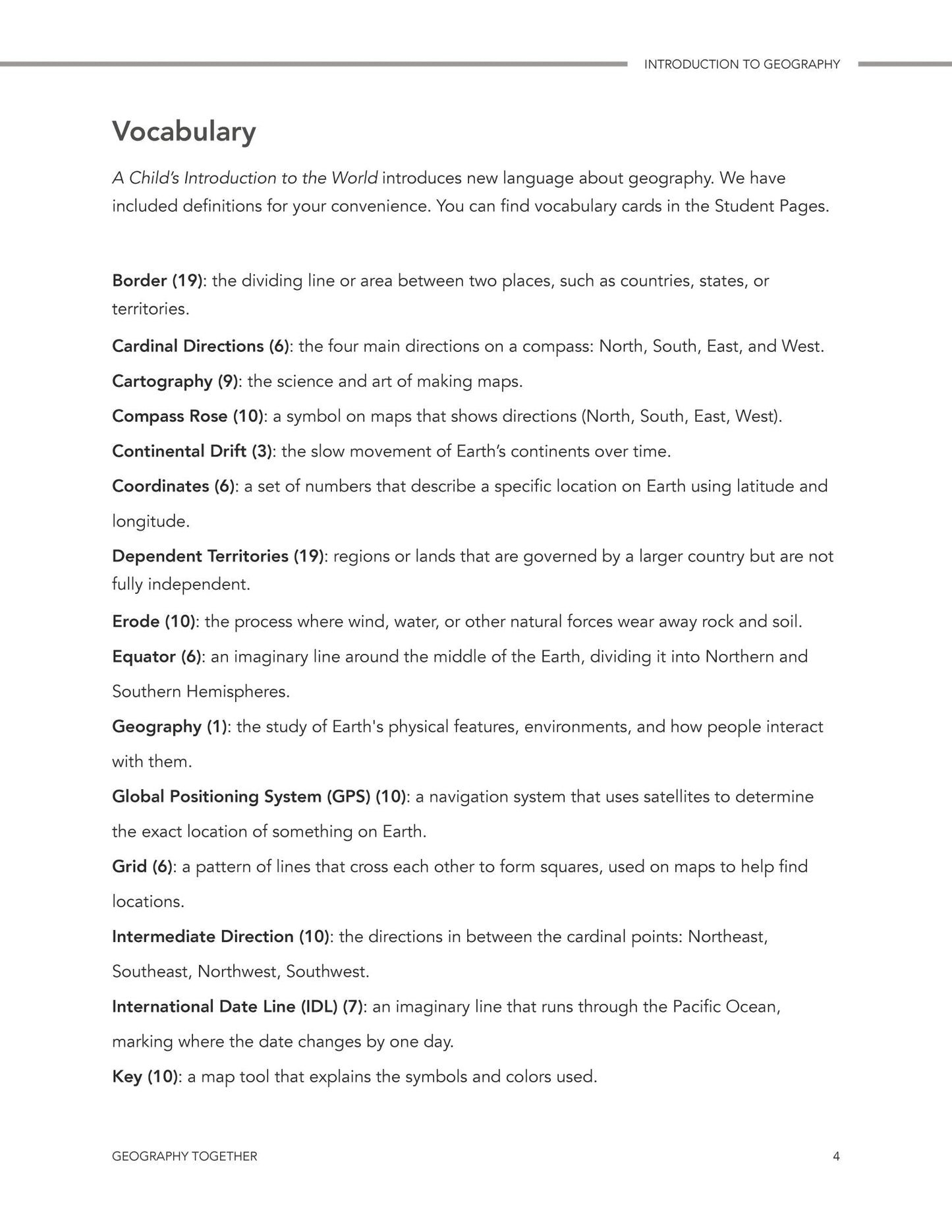 Geography Together: Introduction to Geography - Homeschool Better Together