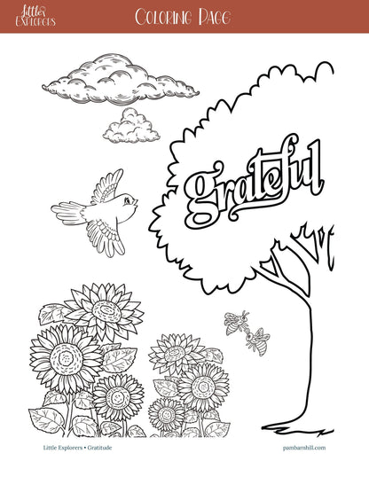 Gratitude Little Explorers - Homeschool Better Together