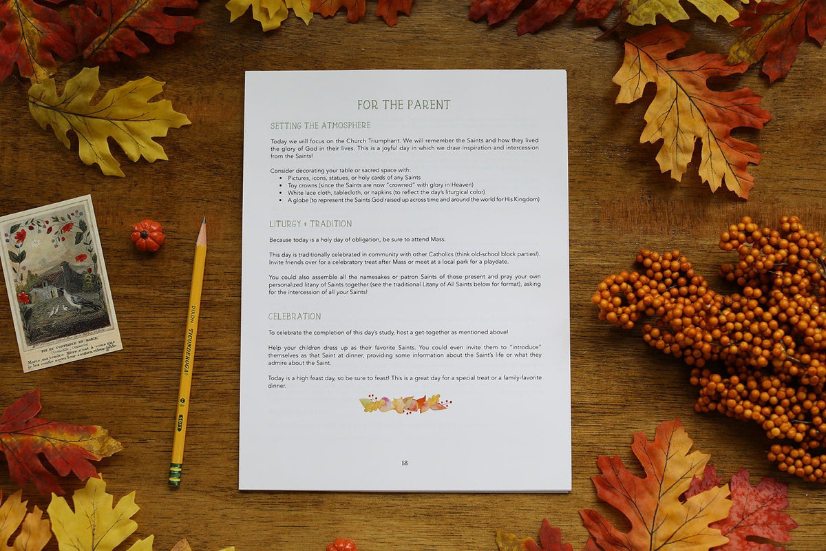 Hallowtide Study - Homeschool Better Together