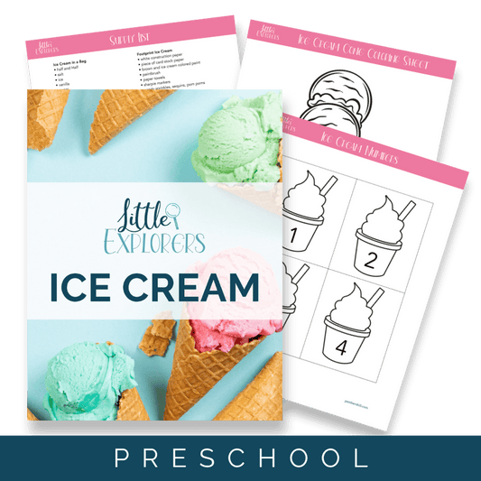 Ice Cream Little Explorers - Homeschool Better Together