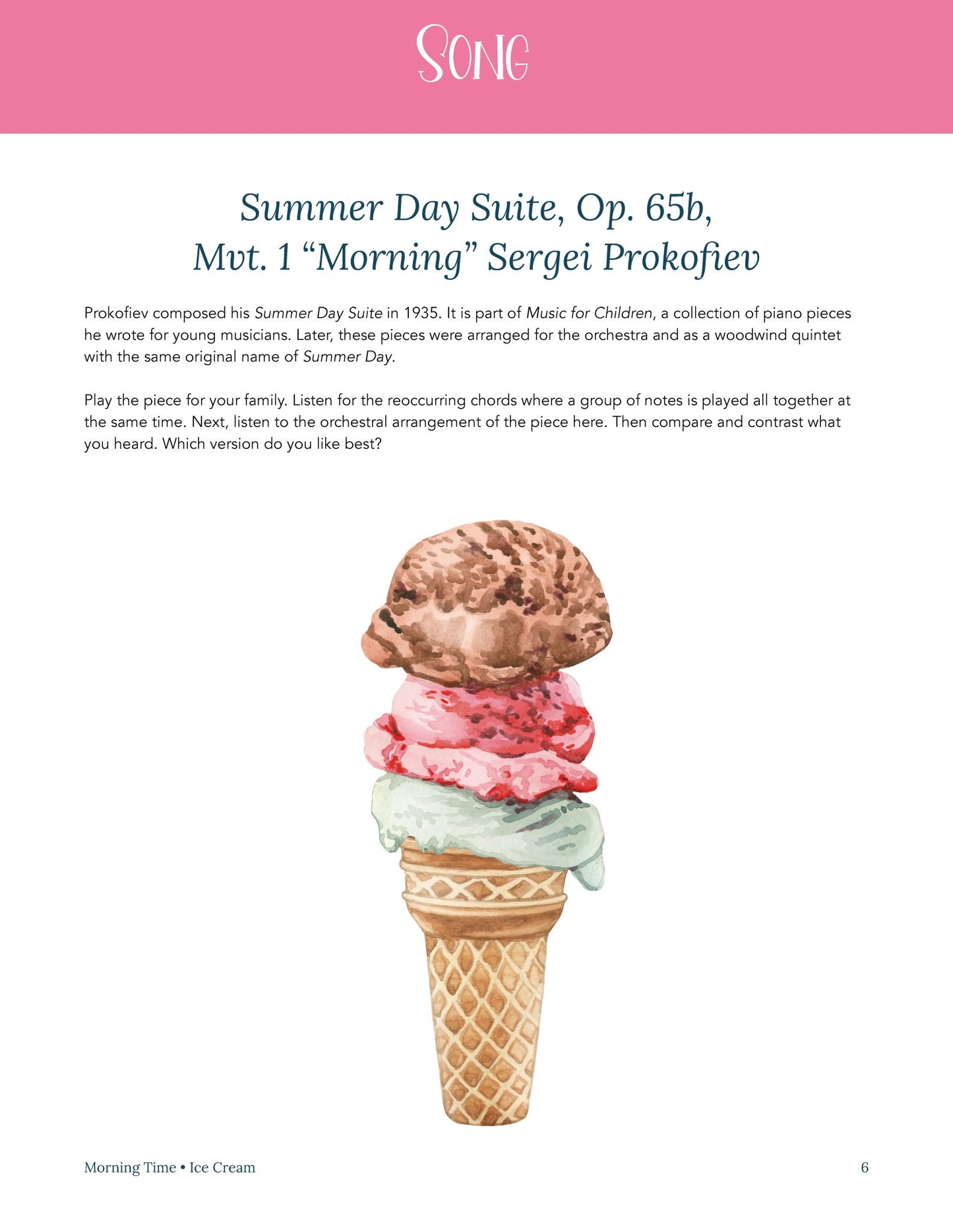 Ice Cream Wonder Studies