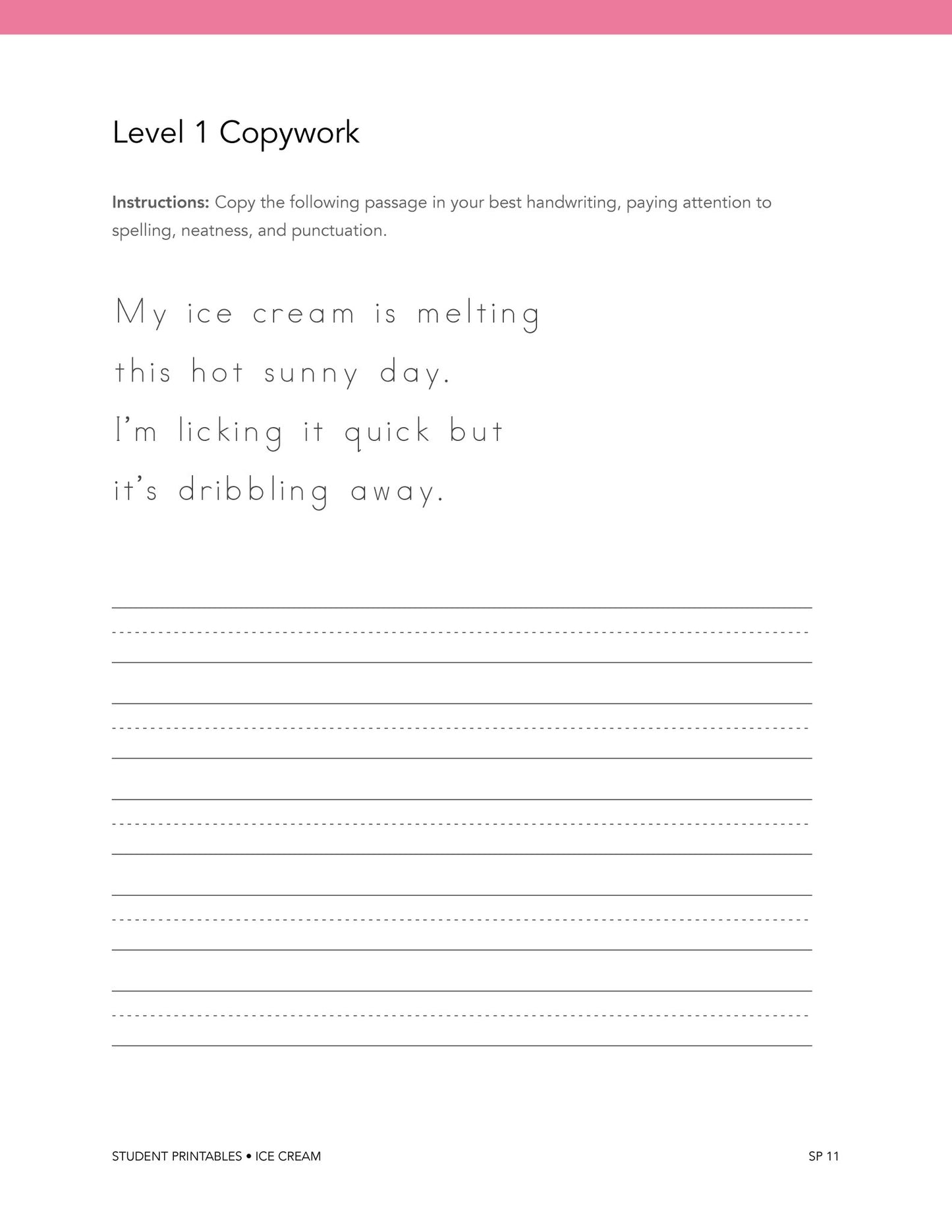 Ice Cream Wonder Studies